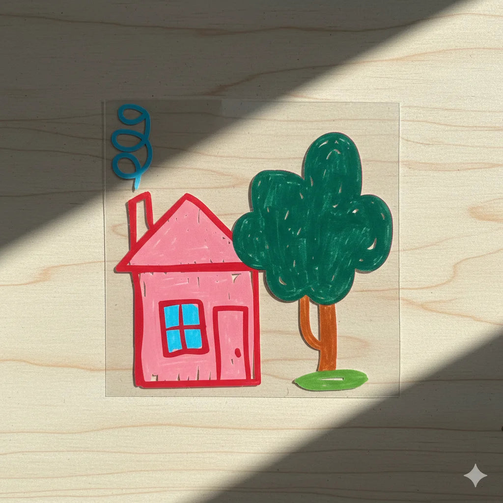 The Red Roof | Iron-on Patch | Meadow Manor