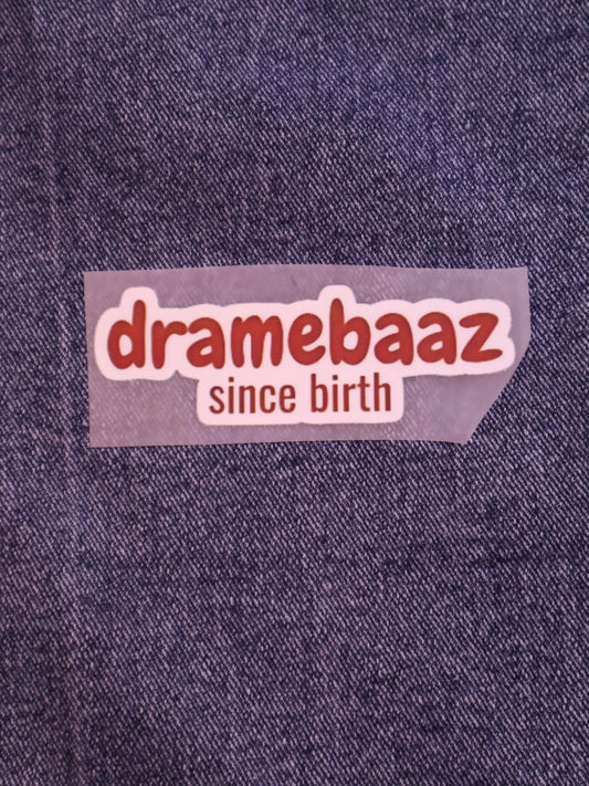 Dramebaaz | Iron-on Patch | Bindaas Bol