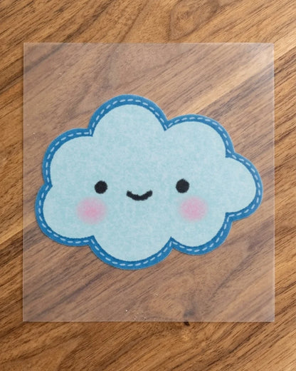 Brain Fog | Iron-on Patch | Tiny Totems