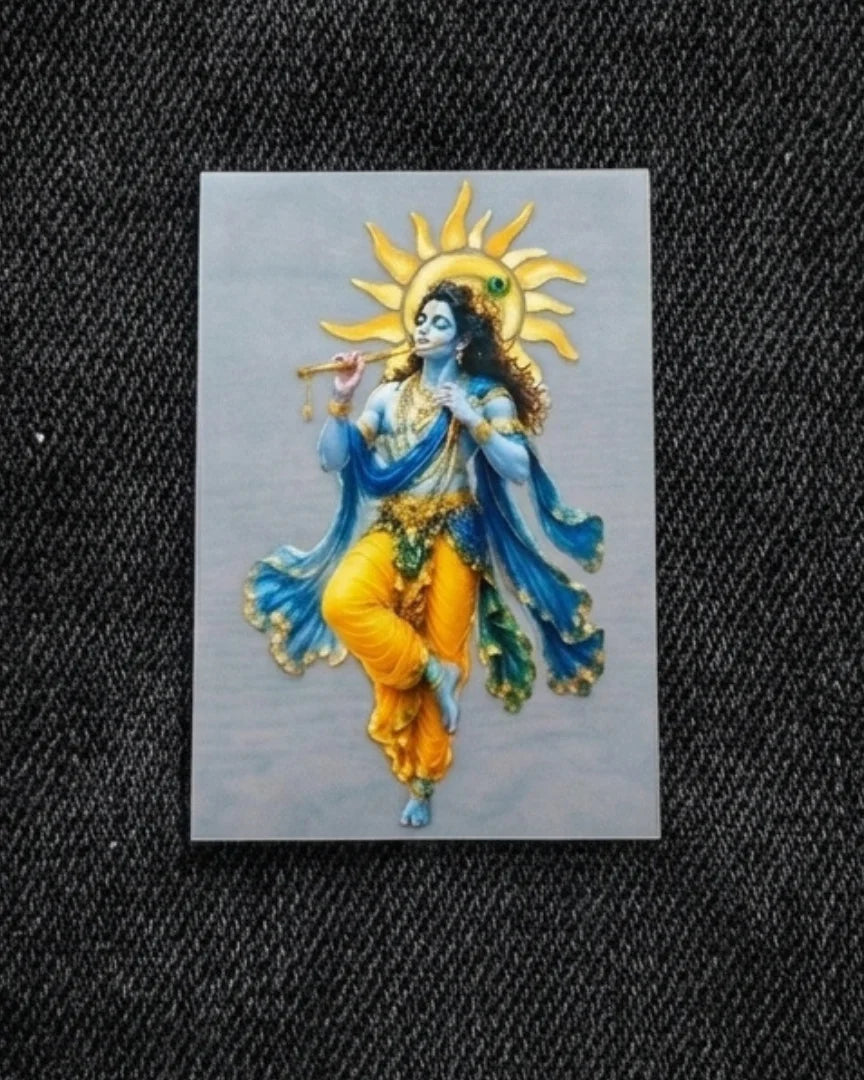 The Eternal Flutist | Iron-on Patch | Divine Blessing