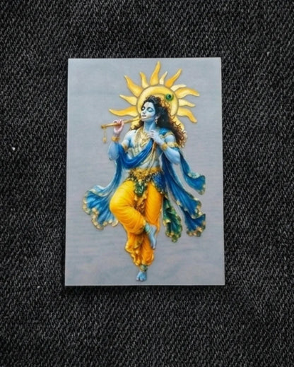 The Eternal Flutist | Iron-on Patch | Divine Blessing