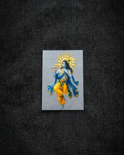 The Eternal Flutist | Iron-on Patch | Divine Blessing