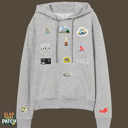 The Dundie Pack | Pack of 30 Hot-Sticks | Iron on patches