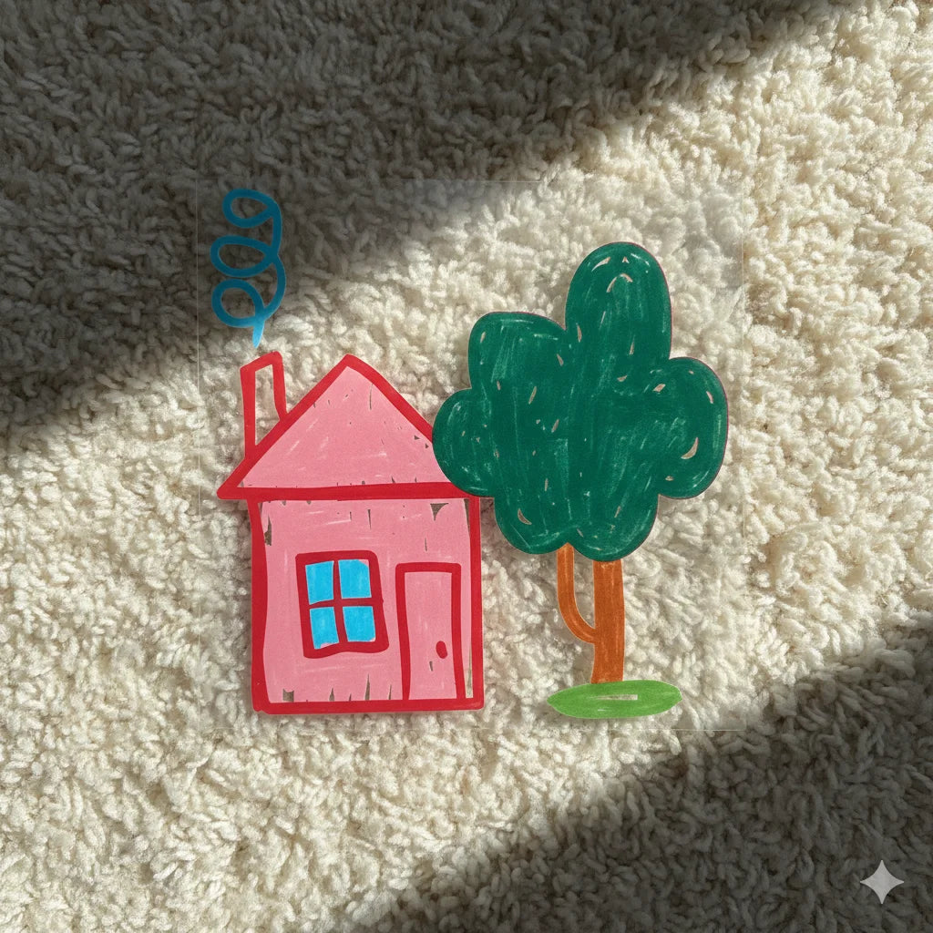 The Red Roof | Iron-on Patch | Meadow Manor