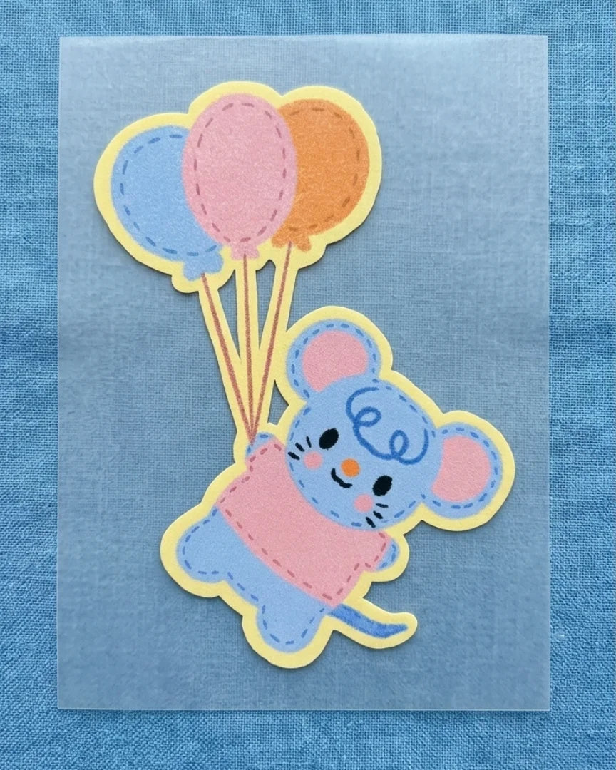 Floating Through Life | Iron-on Patch | Tiny Totems