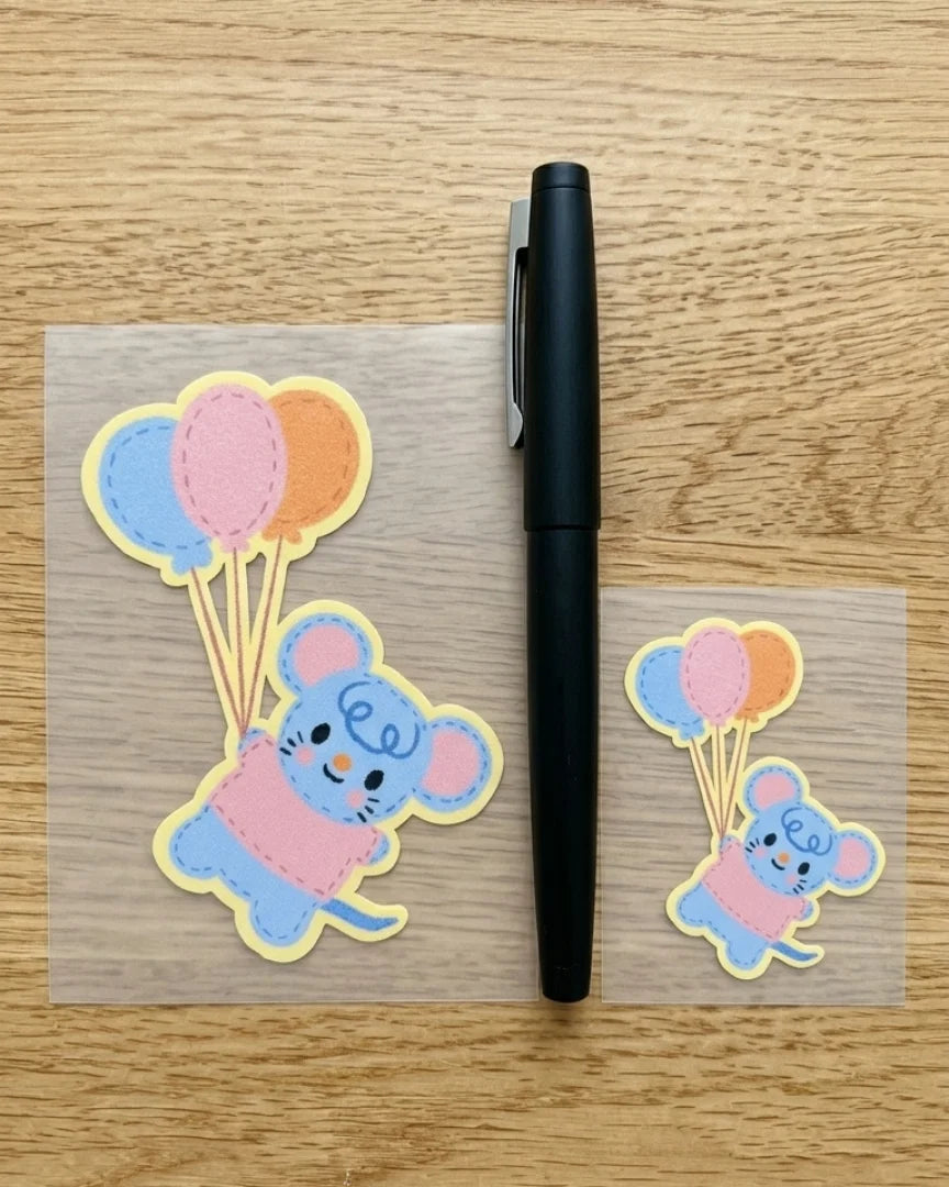 Floating Through Life | Iron-on Patch | Tiny Totems