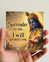 Surrender & Shield | Iron-on Patch | Divine Blessing