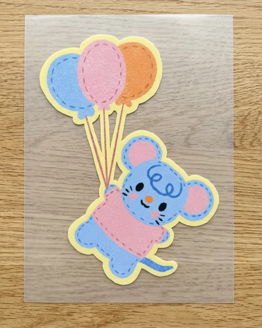 Floating Through Life | Iron-on Patch | Tiny Totems