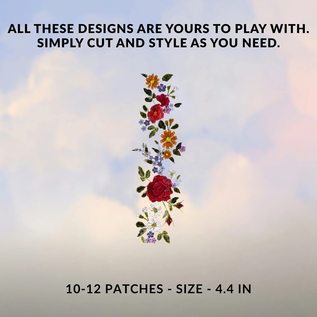 Secret Garden | Upgrade Pack | Iron-On Patch Set