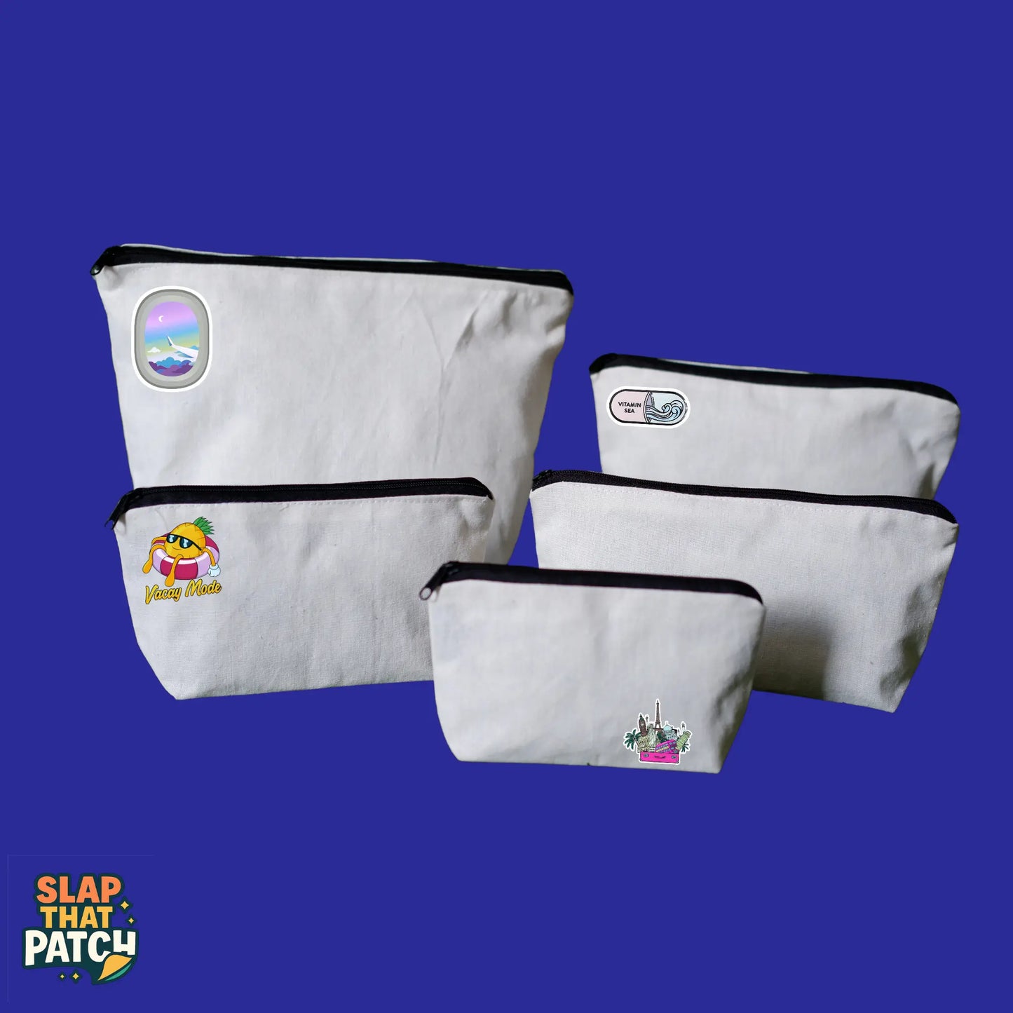 Vacay Mode | Pack of 30 Hot-Sticks | Iron on patches