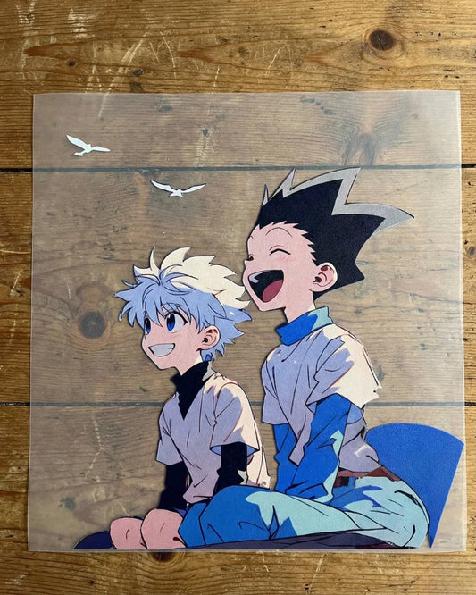 Carefree Days | Iron-on Patch | Animeverse 2.0