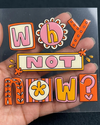 Why Not Now | Hard surface patches | Off the Map