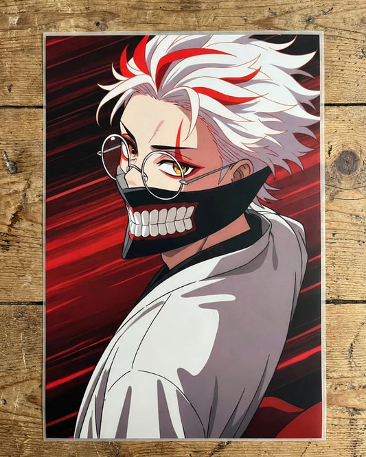 Masked Mayhem | Iron-on Patch | Animeverse 2.0