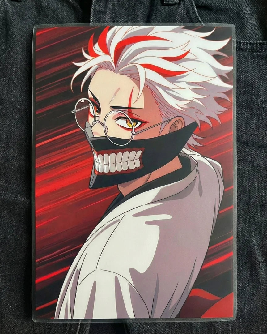 Masked Mayhem | Iron-on Patch | Animeverse 2.0