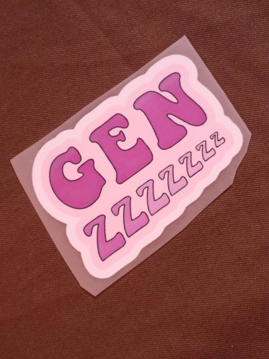 Genzzzz | Iron-on Patch | Bindaas Bol