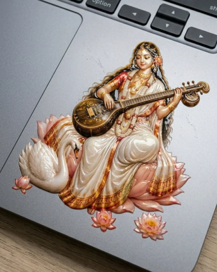 Saraswati’s Grace | Hard Surface Patch | Divine Blessing