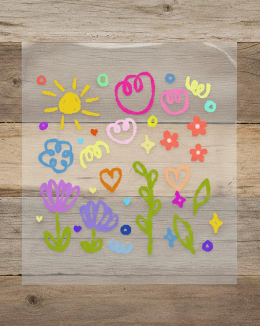 Petal Party | Iron-on Patch | Meadow Manor
