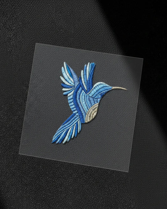 Midnight Wing | Iron-on Patch | Cosmic Threads