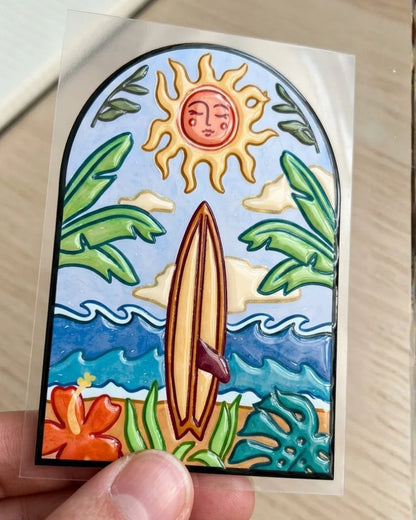 Sol & Surf | Hard surface patches | Tropical Pulse