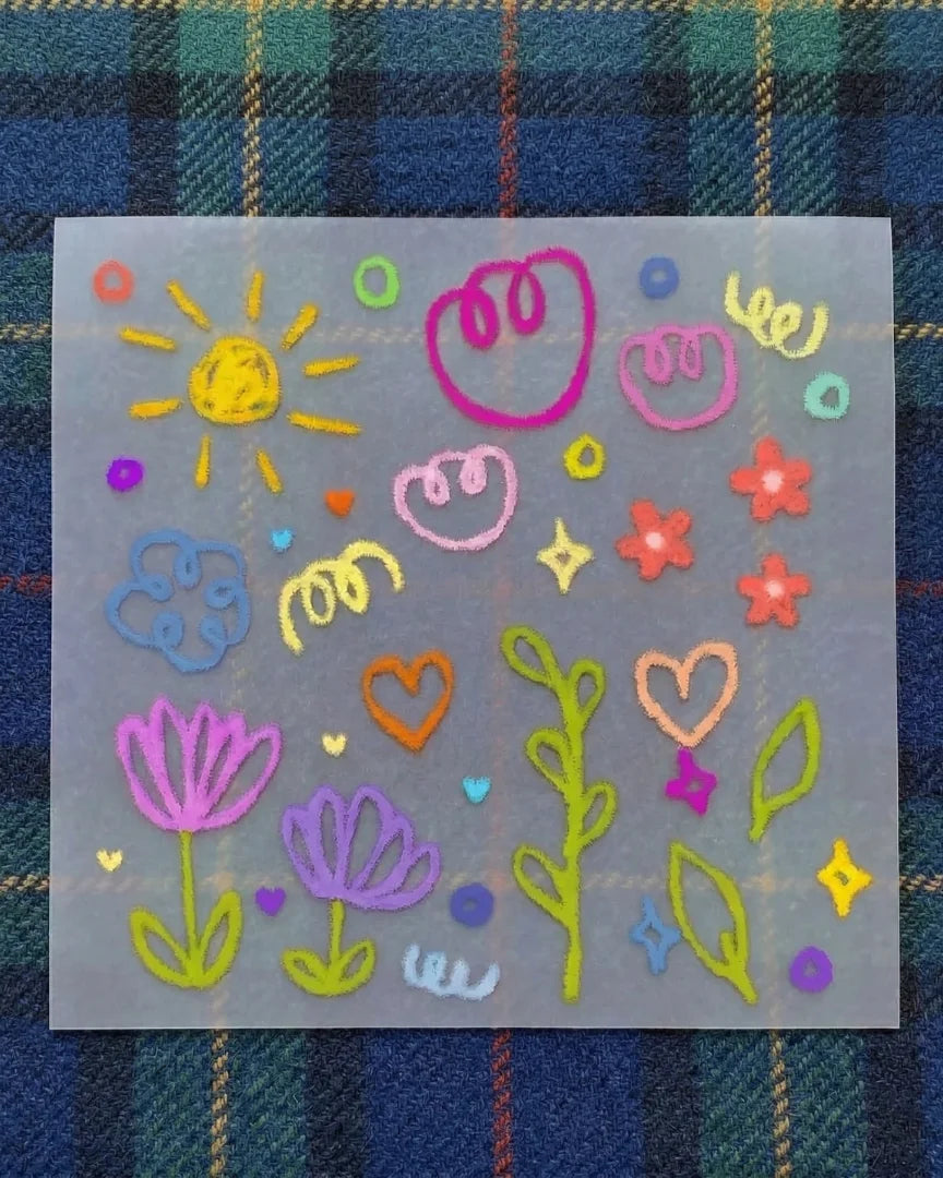 Petal Party | Iron-on Patch | Meadow Manor