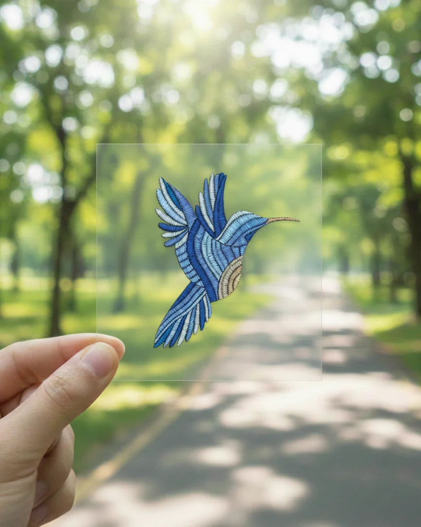 Midnight Wing | Iron-on Patch | Cosmic Threads