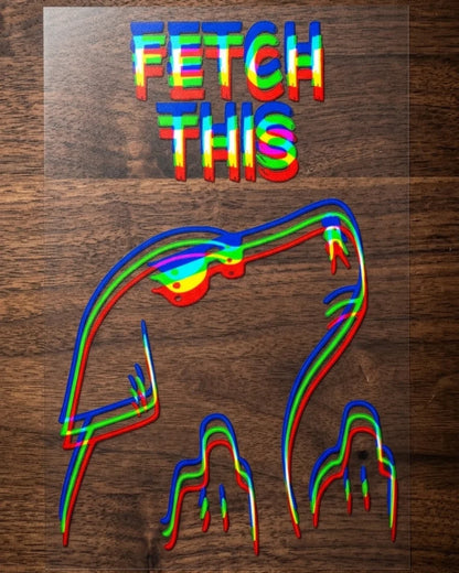Fetch This | Iron-on Patch | Pawfect Vibes