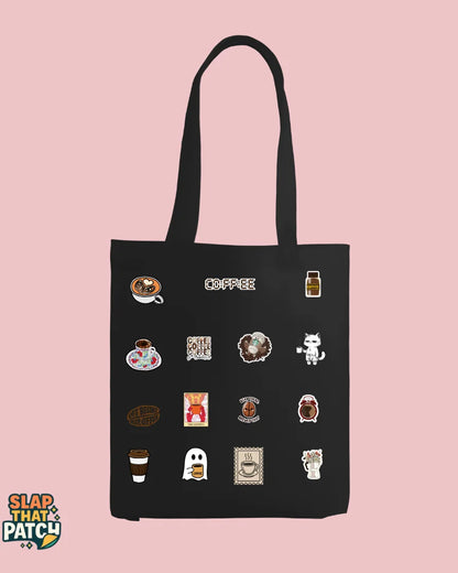 Coffee Mood Club | Pack of 15 Hot-Sticks | Iron on patches