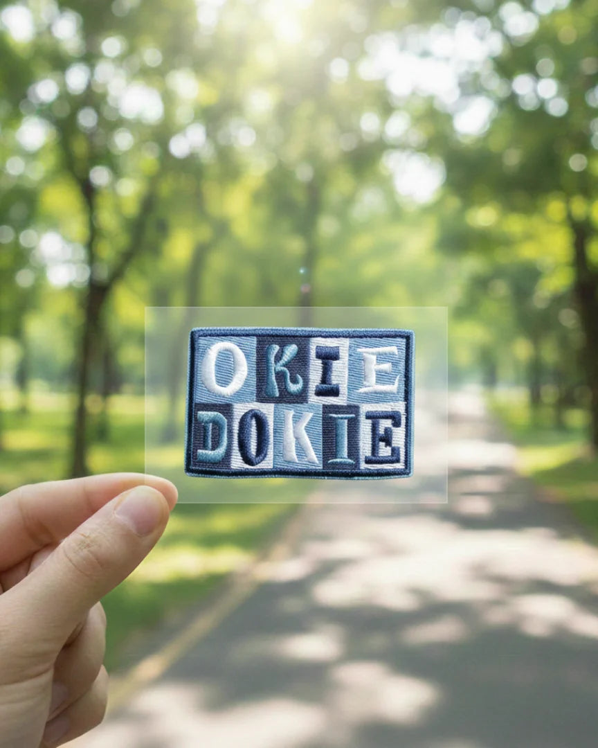 Okie Dokie | Iron-on Patch | Cosmic Threads