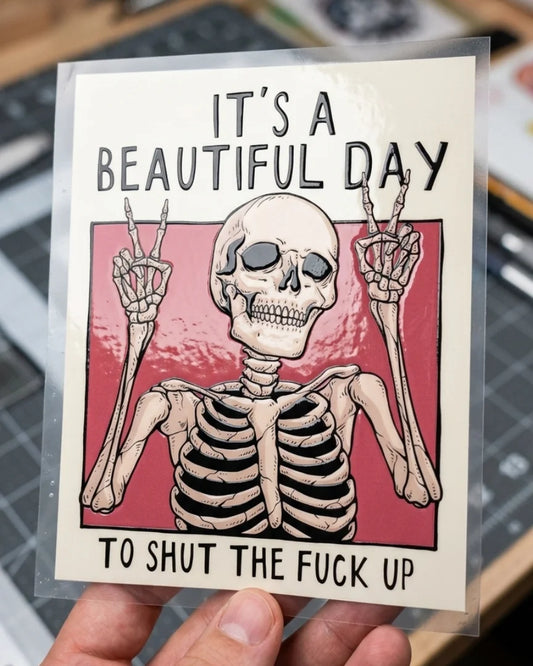 It's A Beautiful Day | Slap-Ons | Hard surface patches