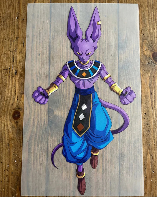 Purple God Energy | Iron-on Patch | Warrior Bloodline