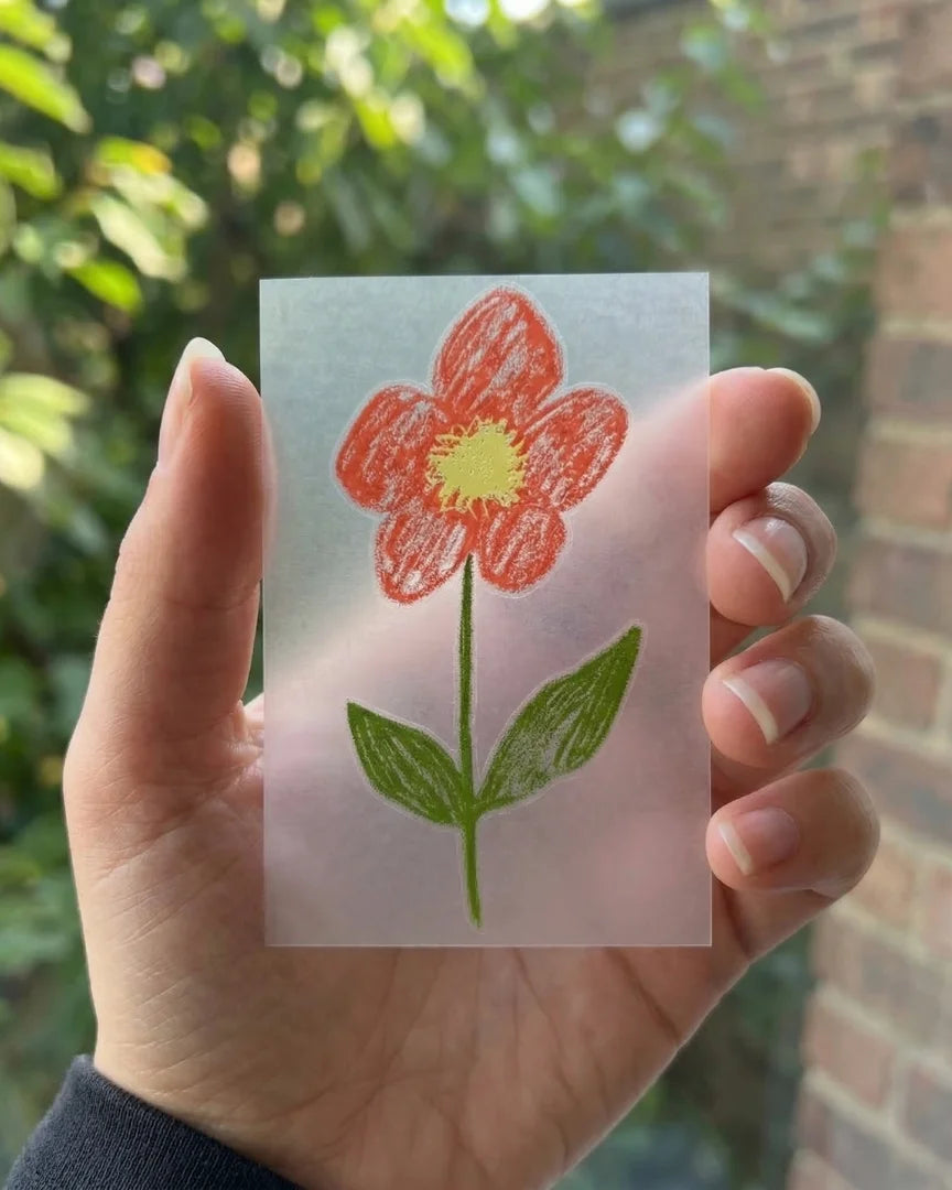Crimson Bloom | Iron-on Patch | Meadow Manor