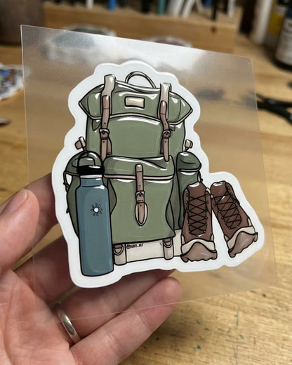 Booted & Packed | Hard Surface patch | Vacay Mode