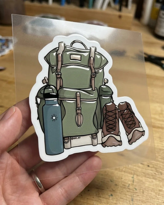 Booted & Packed | Hard Surface patch | Vacay Mode