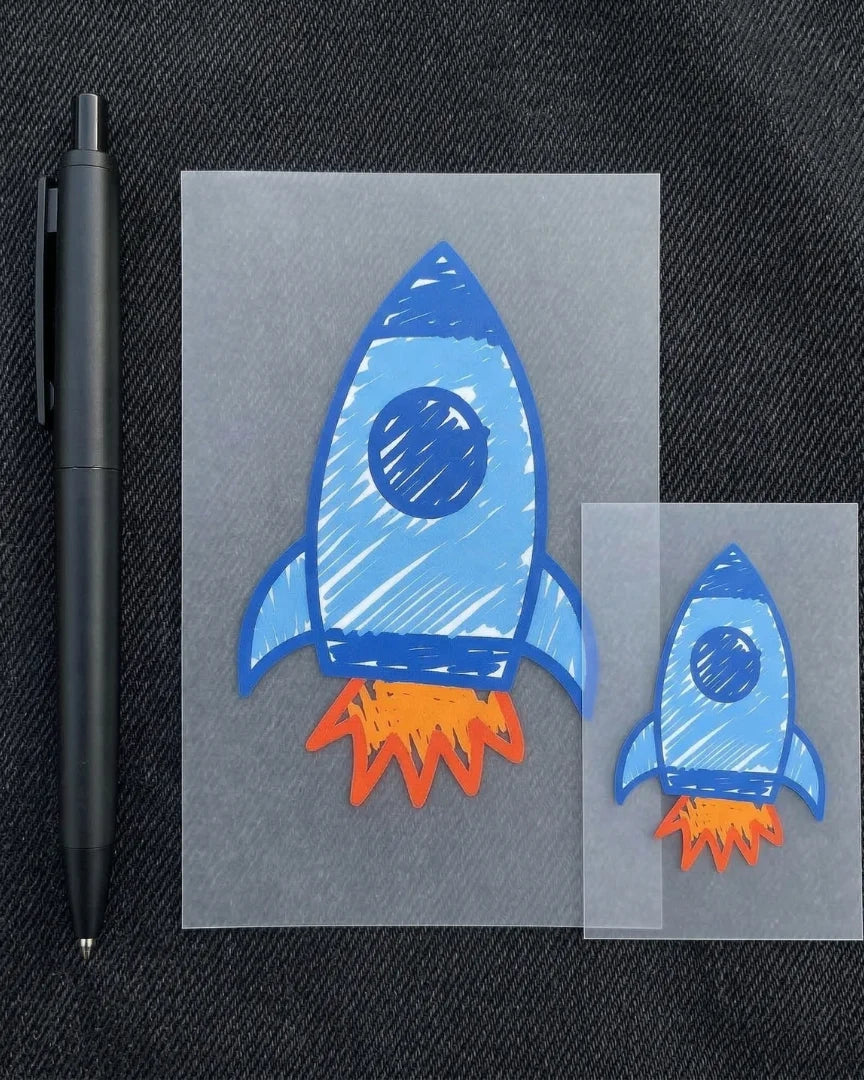 Cosmic Crayon | Iron-on Patch | Meadow Manor