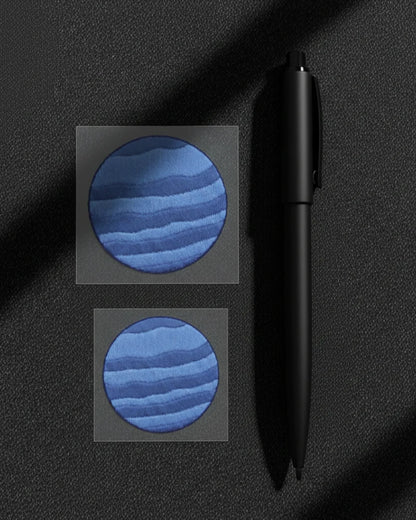 Blue Orbit | Iron-on Patch | Cosmic Threads