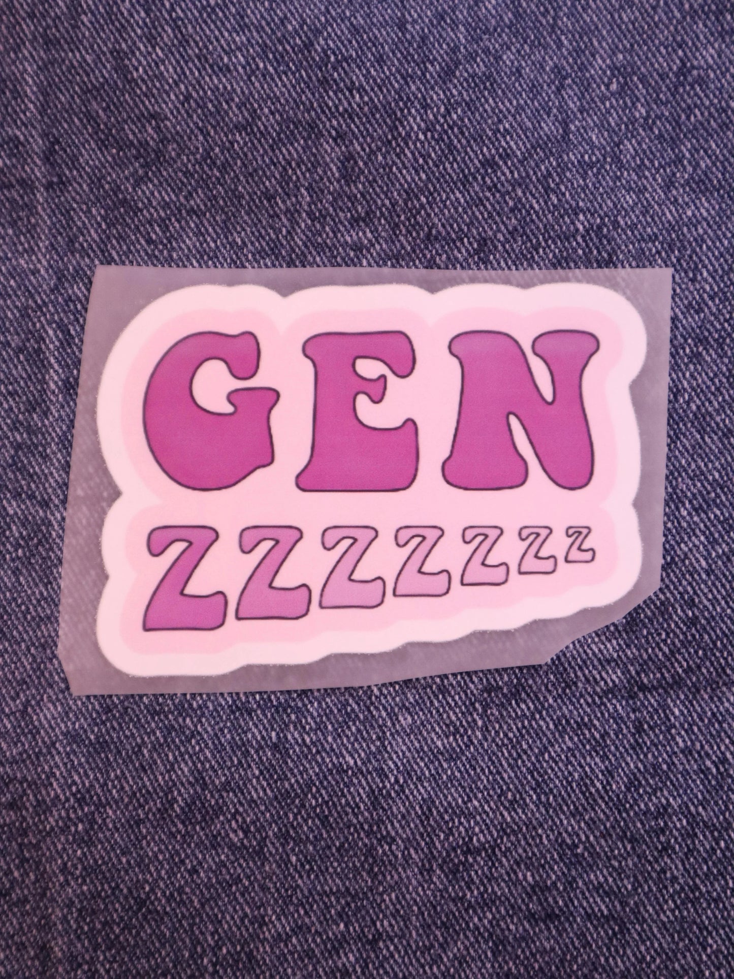Genzzzz | Iron-on Patch | Bindaas Bol