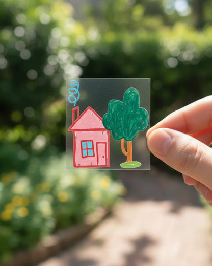The Red Roof | Iron-on Patch | Meadow Manor