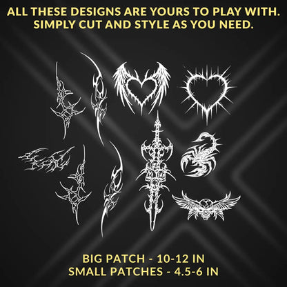 Dark Sigil | Upgrade Pack | Iron-On Patch Set