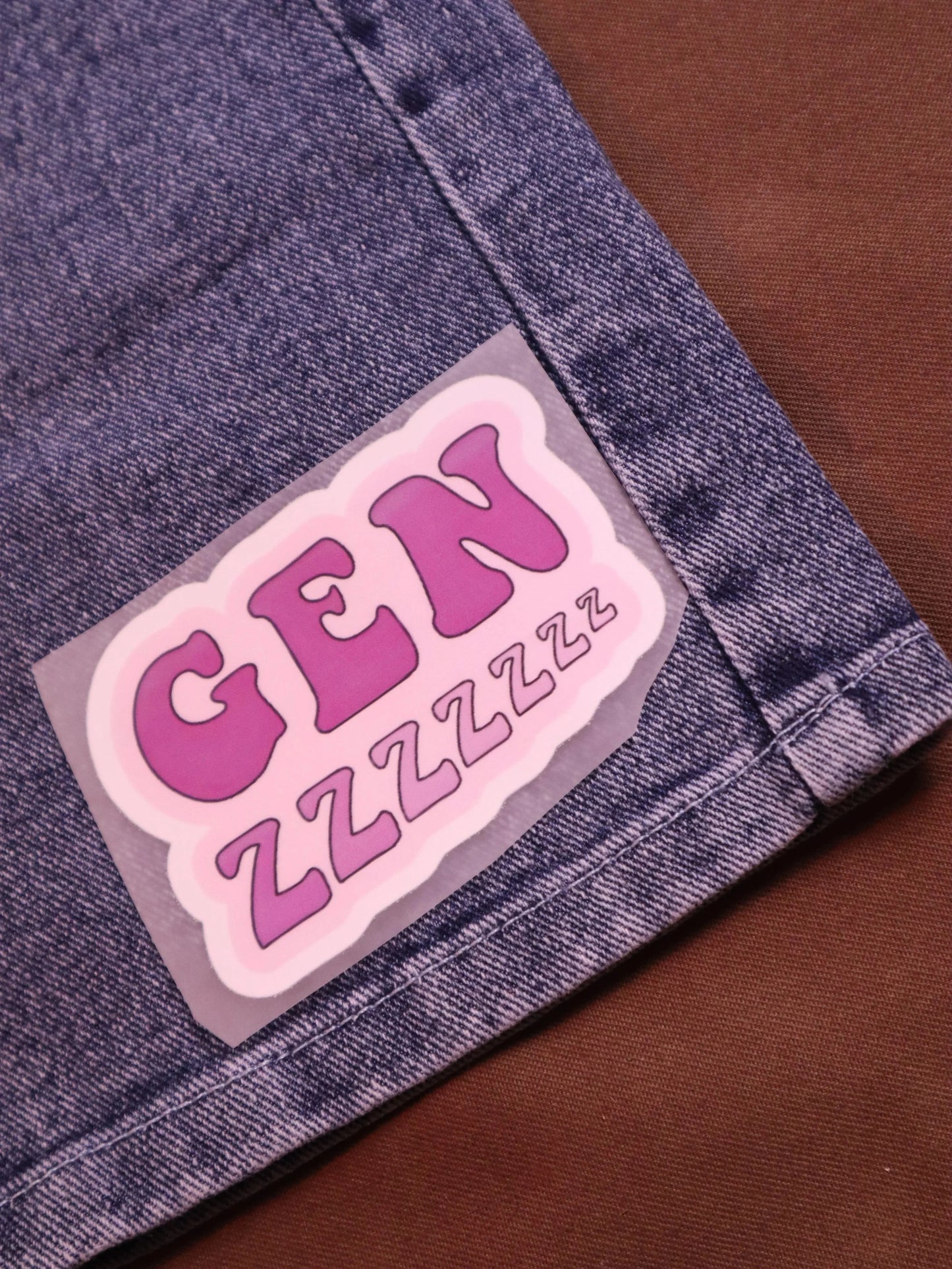 Genzzzz | Iron-on Patch | Bindaas Bol