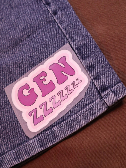 Genzzzz | Iron-on Patch | Bindaas Bol