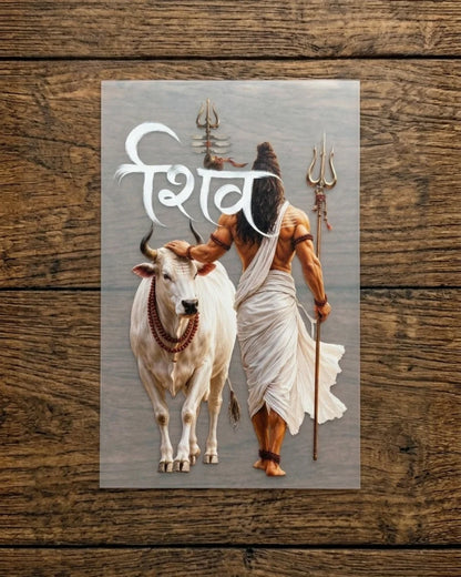 Mahakal Energy | Iron-on Patch | Divine Blessing