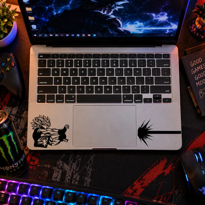 Kamehameha | Laptop Makeover Pack | Hard Surface Patches Set