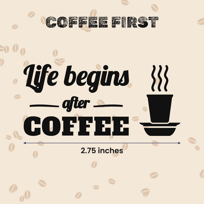 Coffee First | Laptop Makeover Pack | Hard Surface Patches Set