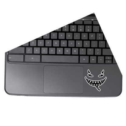 Dark Grin | Laptop Makeover Pack | Hard Surface Patches Set