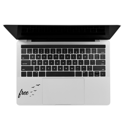 Fly Free | Laptop Makeover Pack | Hard Surface Patches Set