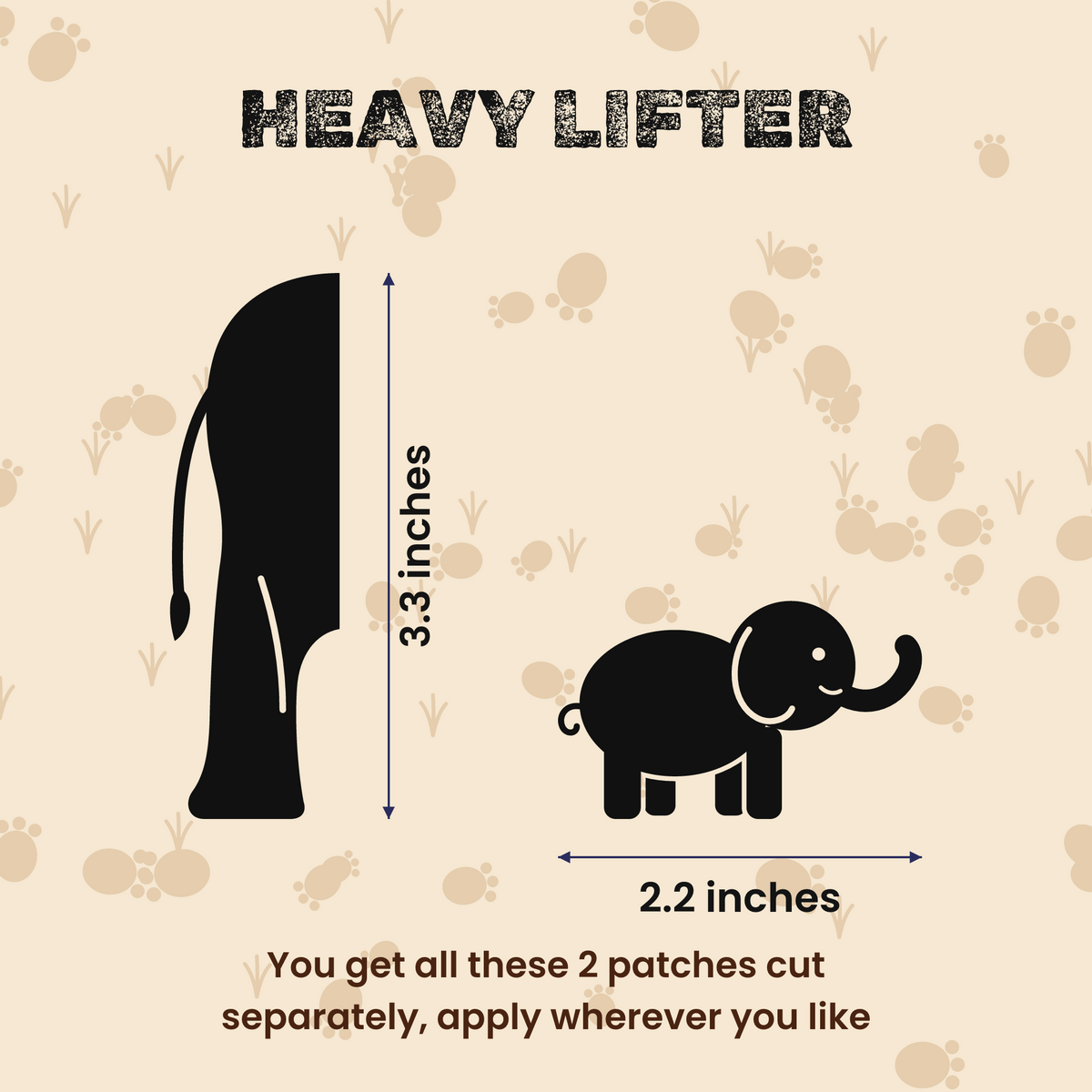 Heavy Lifter | Laptop Makeover Pack | Hard Surface Patches Set