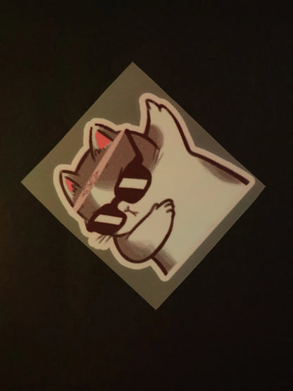 Meow Mode: ON | Iron on patch | Kitty Cat