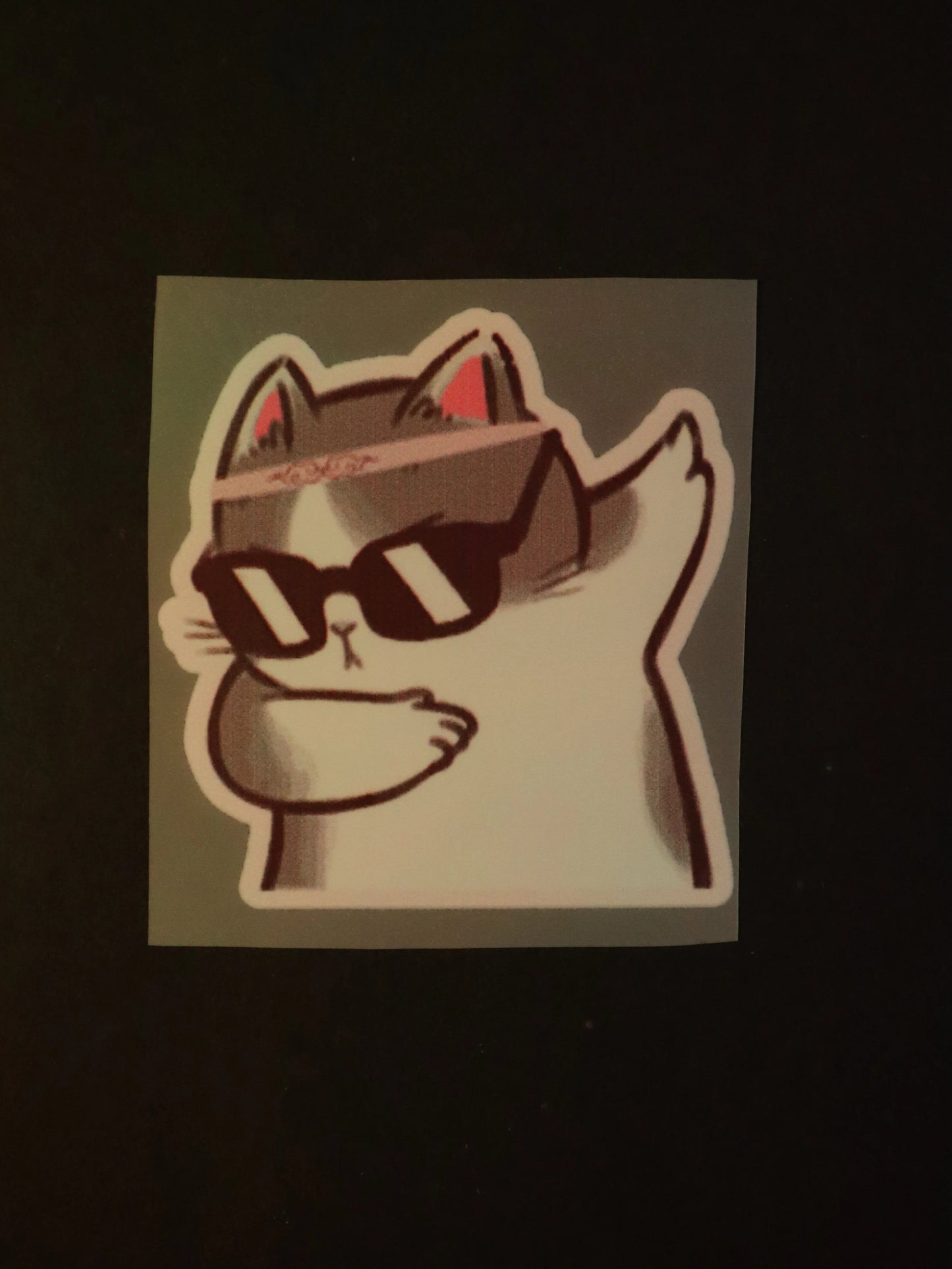 Meow Mode: ON | Iron on patch | Kitty Cat