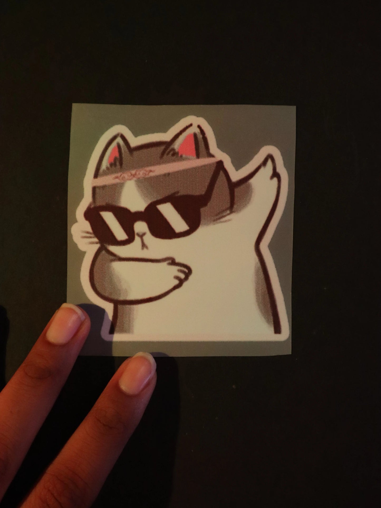Meow Mode: ON | Iron on patch | Kitty Cat