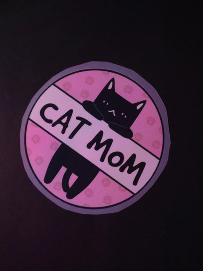 Cat Mom | Iron on patch | Kitty Cat